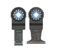 BOSCH Starlock OSL002CH Lot de 2 lames de coupe plongeantes en carbure pour couper des barres de fer, du métal, du bois avec clous, cloison sèche et carrelage