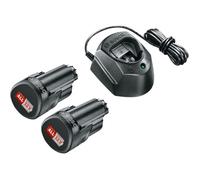 BOSCH - Starter Set 12V - 2 batt 1,5Ah + Chargeur - Batterie Li-ion 4,0Ah - Secteur