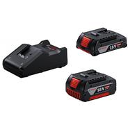BOSCH Starter-set 18V (1x2.0 Ah + 1x4.0 Ah + chargeur GAL 18V-40) 1600A01ZS9