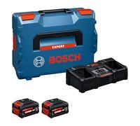 Bosch Kit de démarrage EXBA18V-80 / 2-320 2x 8,0 Ah + chargeur