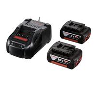 Bosch Starter-Set Lithium-ION (Li-ION) 5000mAh 18V Batterie Rechargeable
