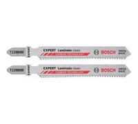 Bosch T128BHM Lames de scie sauteuse Carbone 2 pièce(s), Lame de scie