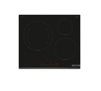 Bosch Table De Cuisson Induction 60cm 3 Feux 7400w Noir PIJ631HB1E