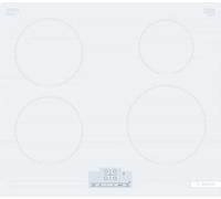 Bosch | Table de cuisson | PUE612BB1J | Induction | Nombre de brûleurs/zones de cuisson 4 | Touche | Minuterie | Blanc