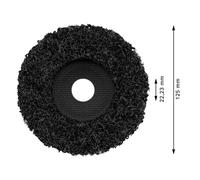 Bosch Accessories Disque de Nettoyage N377, 22.23mm Alésage, 125mm Diamètre