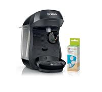 Bosch Machine à café multi-boissons Tassimo Happy friendly, TAS102EA, plus de 70 boissons chaudes, OneTouch, cafétière à dosettes, Intellibrew, pastilles de détartrage, noir