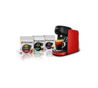 Machine à café + 3 packs T-discs - BOSCH - TASSIMO FINESSE TAS163E - 1400 W - 0,7 L - Multi-boissons - IntensityBoost - Noir