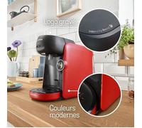 Bosch Machine à café TASSIMO FINESSE TAS163E 1400 W 0,7 L Noir avec 3 packs T-discs