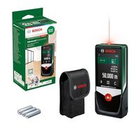 Bosch Télémètre laser AdvancedDistance 50C - écran tactile, Bluetooth, portée 50 m, précision ±2 mm