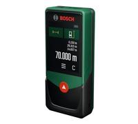 Bosch Télémètre laser PLM70-27 (mesure de distances jusqu’à 70 m, niveau à bulle numérique, écran tactile de 2,4 pouces, fonction de mesure indirecte, calcul de surfaces et de volumes)