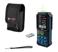 Bosch Télémètre laser PRO GLM100-36CG, 100 m, laser vert, Bluetooth, IP65 | 100 m, ±1,5 mm, 12 modes, niveau d’eau, vibrations, compatibilité batterie Li-Ion