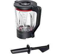 Bosch ThermoSafe Glasmixer für Bosch Küchenmaschine Serie 6 Accessoire mixeur noir, transparent