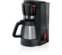 Bosch Cafetière filtre MyMoment TKA6M273 – 1 l, 8–12 tasses, anti-gouttes, 1200 W, noir mat