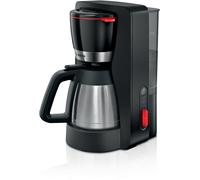 Bosch Cafetière filtre MyMoment TKA6M273 – 1 l, 8–12 tasses, anti-gouttes, 1200 W, noir mat