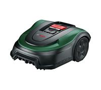 Bosch Tondeuse Robot - Indego XS 300 | avec batterie 18 V intégrée, station de charge incluse, largeur de coupe de 19 cm, capacité de tonte maximale de 300 m2