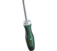 Bosch Tournevis à cliquet à embout – 36 Nm, 36 dents, porte-embout magnétique, poignée Softgrip
