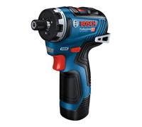 Bosch Tournevis sans fil Bosch GSR 12V-35 HX : 2 x batterie GBA 12V 3.0Ah, chargeur rapide Quantité:1