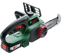 BOSCH Tronçonneuse sans fil - UniversalChain 18 (LIvré avec : 1 batterie 18V 2,5Ah)