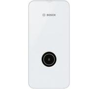 Bosch Tronic 5000 Chauffe-eau électronique 11/13 kW, commutable, résistant à la pression, sélection de la température en continu, 400 V, aspect verre moderne, blanc