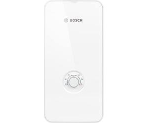 Bosch Tronic Comfort Plus Chauffe-eau à régulation électronique 15/18/21 kW - Commutable, résistant à la pression, sélection de la température en continu, aspect verre moderne, blanc [Classe