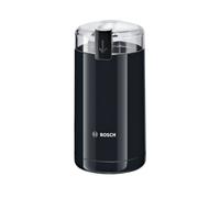 Bosch TSM6A013B Moulin à café électrique 180W, capacité 75g, lames acier inoxydable, sécurité couvercle, broyage fin, 90x90x170mm, Noir
