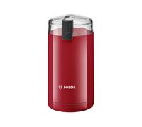 Bosch TSM6A014R Moulin à Café Électrique Rouge 180W, Capacité 75g, Lames Acier Inoxydable, Sécurité Interrupteur, Poids 678g