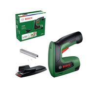Bosch TWEO Cloueur (1 000 agrafes type 53 8 mm, batterie compacte BA 4 V 2,0 Ah, accessoire agrafage papier, boîte en carton)