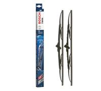 Bosch Twin 500 - Jeu de 2 Balais d'essuie-glaces - 500 mm / 500 mm | Jeu de 2 Balais d'essuie-glaces de Remplacement Avant - Livrés avec Adaptateur Quick-Clip Pré-Assemblé