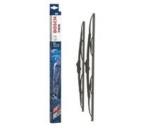 Bosch Twin 502 - Jeu de 2 Balais d'essuie-glaces de Remplacement Avant - Livrés avec Adaptateur Quick-Clip Pré-Assemblé - 500mm / 450mm