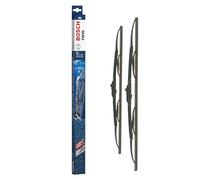 Bosch Twin 551 - Jeu de 2 Balais d'essuie-glaces de Remplacement Avant - Livrés avec Adaptateur Quick-Clip Pré-Assemblé - 550mm / 500mm