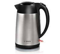 Bosch TWK3P420 bouilloire 1,7 L 2400 W Noir, Acier inoxydable