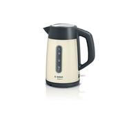 Bosch twk4p437 bouilloire 1,7 l 2400 w beige, noir