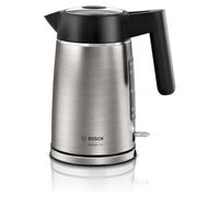 Bosch TWK5P480 bouilloire 1,7 L 2400 W Noir, Acier inoxydable