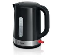 Bosch TWK6A513 bouilloire 1,7 L 2200 W Noir, Acier inoxydable