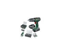 Bosch Universal Impact 18V : Perceuse-Visseuse à percussion 1450 tr/min, couple 34 Nm, mandrin 10 mm, 2 batteries Li-Ion 1.5Ah, coffret inclus