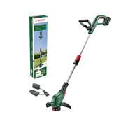 Bosch UniversalGrassCut 18V-26-500 Coupe-bordure sans fil (temps de charge : 65 min, diamètre du cercle de coupe : 26 cm, système 18 V, batterie 2.0 Ah et chargeur)