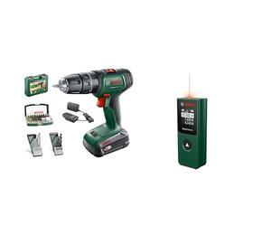 Bosch UniversalImpact 18V Cordless Impact Drill - Amazon Edition & Télémètre laser Bosch EasyDistance 20