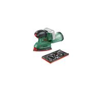 Bosch UniversalSander 18V-10 Ponceuse Orbitale 18V 2.5Ah 12000-22000 OPM Orbite 1.6mm Noir/Vert 0-603-3E3-100