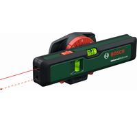 Bosch niveau à bulle laser UniversalWallLevel (niveau à bulle, laser ligne pour des alignements faciles sur des murs jusqu’à 5 m, point laser pour des reports en hauteur jusqu’à 20 m, boîte en carton)