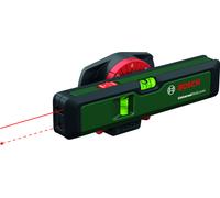 Bosch niveau à bulle laser UniversalWallLevel (niveau à bulle, laser ligne pour des alignements faciles sur des murs jusqu’à 5 m,point laser pour des reports en hauteur jusqu’à 20 m, boîte e-commerce)