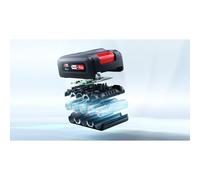 Bosch Serie 8 BBS8214 aspirateur balai et balai électrique Aspirateur-balai 2 en 1 Batterie Sec Sans sac Blanc 4 Ah