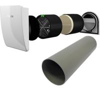 BOSCH ventilation décentralisée V2000D 43 /K Kit complet : avec tube de montage, grille extérieure - 7735600363