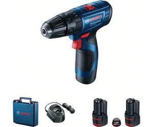 BOSCH Visseuse combinée sans fil GSB 120-LI Professional, 2x12V 2.0Ah 06019G8100
