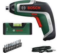 BOSCH Visseuse sans fil, IXO 7 Set, avec niveau à bulle compact, 06039E0008