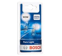 Ampoule secondaire BOSCH W3W Pure Light 12V/3W, 2 pièce