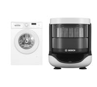 Bosch WGE02201FR, Lave-linge Pose-libre, Série 2, Front, EcoSilence Drive, 7 kg, 1200 trs/min, 44l, Blanc + Filtre à microplastiques WMZMPF10