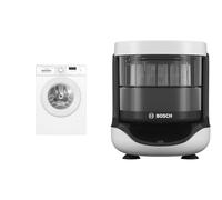 Bosch WGE03207FR, Lave-linge Pose-libe, Série 2, 8 kg, 1200 trs/min, 47l- Blanc + Filtre à microplastiques WMZMPF10
