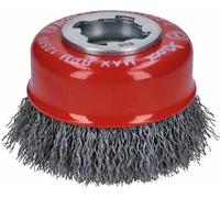 Bosch Accessories Brosse à dents X-LOCK Clean for Metal, 75 mm, 0,3 mm, fil d'acier ondulé 2608620
