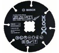 Bosch X-LOCK Carbide Multi Wheel disque de coupe Multiwheel en carbure, 115 mm, 2608619283