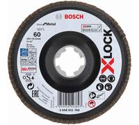 Bosch X-LOCK Disque à lamelles, X571, Best for Metal, anguleux, Ø125 mm, K, 2608621768
